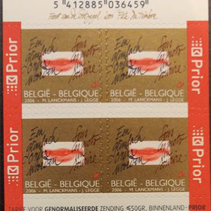 Bpost - 10 postzegels tarief 1 - Verzending België - Een glimlach zonder woorden