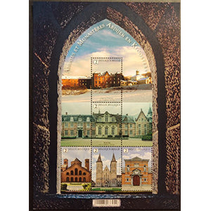 Bpost - 5 zegels tarief 2 - Verzending België - Abdijen en kloosters