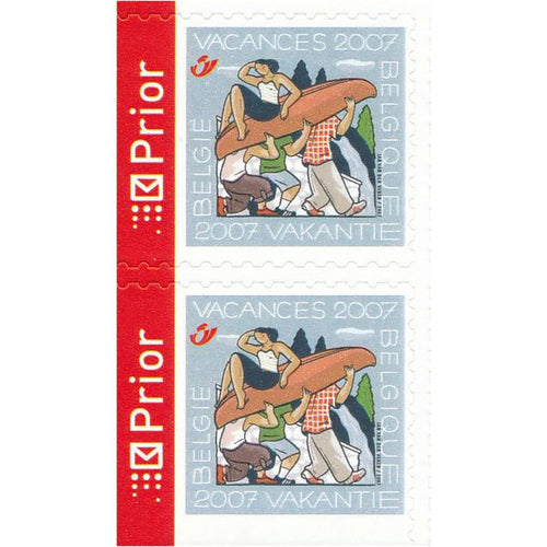 Bpost - Vakantie - 10 postzegels tarief 1 - Verzending België - Boottocht