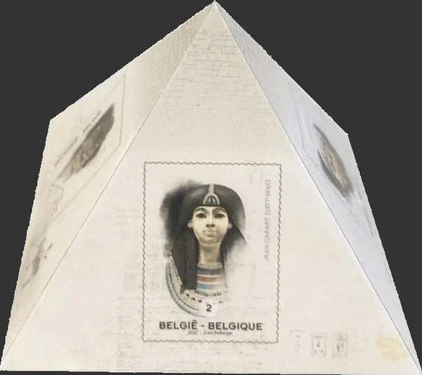 Bpost - 5 postzegels tarief BE2 - Verzending België - Jean Capart Egyptologie in België