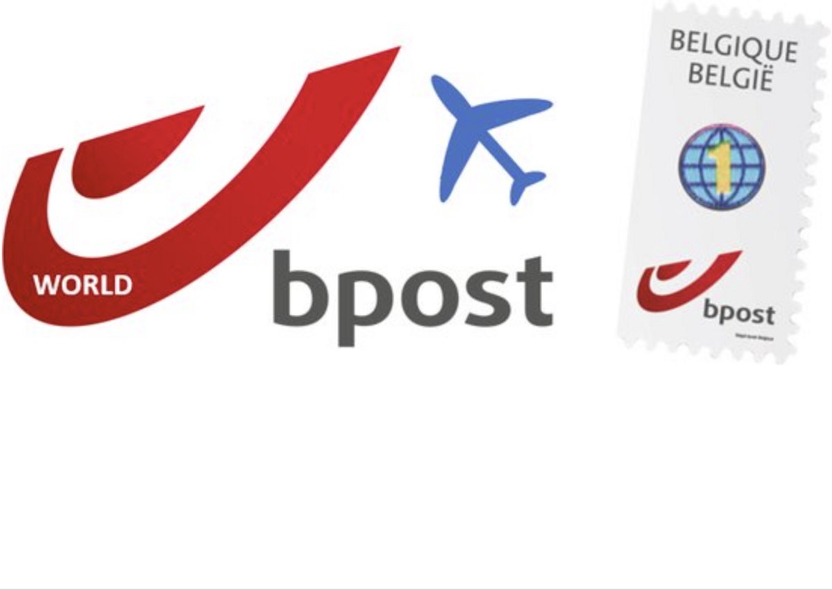 Bpost Postzegels – 10 Stuks – Tarief 1 Wereld – Internationale Postzegels België