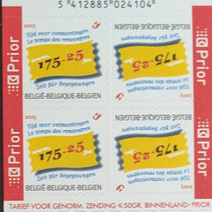 Bpost - 10 postzegels tarief 1 - Verzending België - Tijd voor ontmoetingen