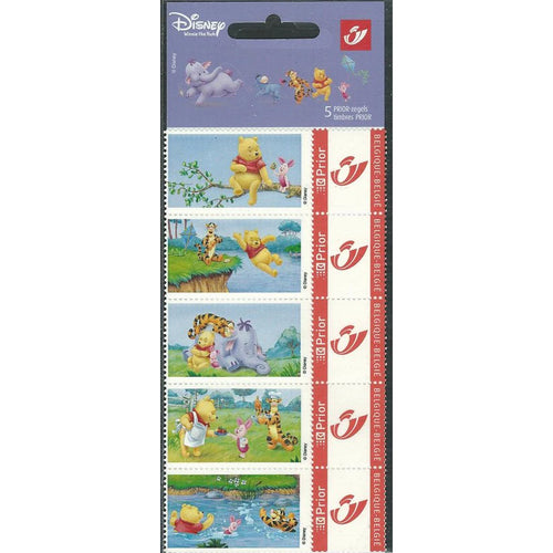 Bpost - 5 postzegels tarief 1 - Verzending België - Winnie the Pooh
