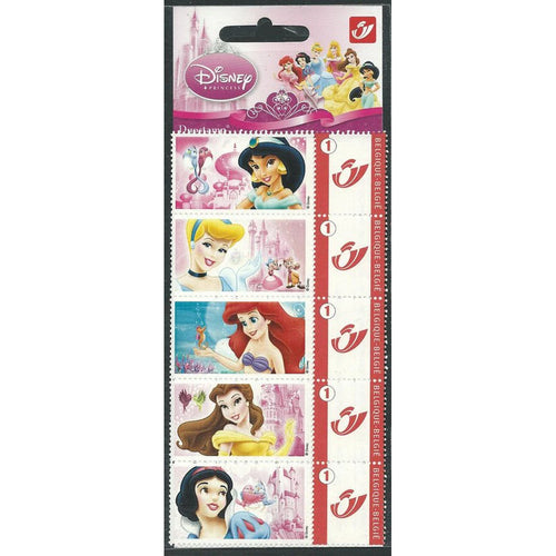 Bpost - 5 postzegels tarief 1 - Verzending België - thema Disney princess