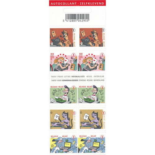 Bpost - 10 postzegels tarief 1 - Verzending België - Jeugd - Schrijven