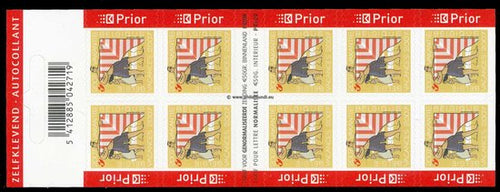 Bpost - Vakantie - 10 postzegels tarief 1 - Verzending België - Strand - Vliegeren