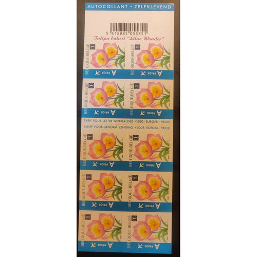 Bpost - 10 postzegels Europa Tarief 1 - tulipa bakeri