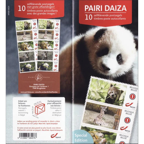 Bpost - 10 postzegels BE1 – Pairi Daiza