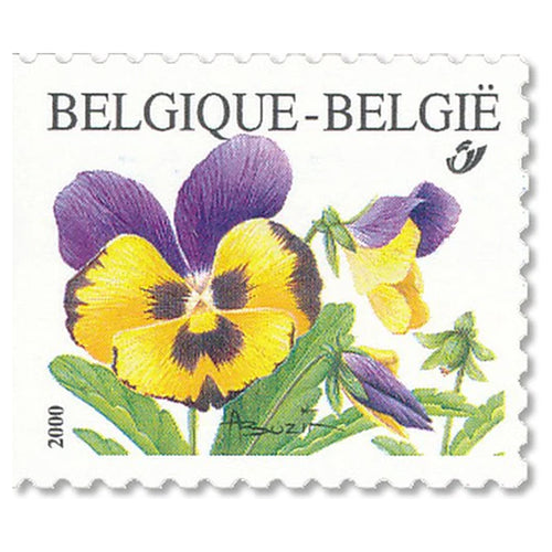 Bpost - Natuur - 10 zelfklevende postzegels - Verzending België - Tarief 1 - Bloemen - Viooltjes