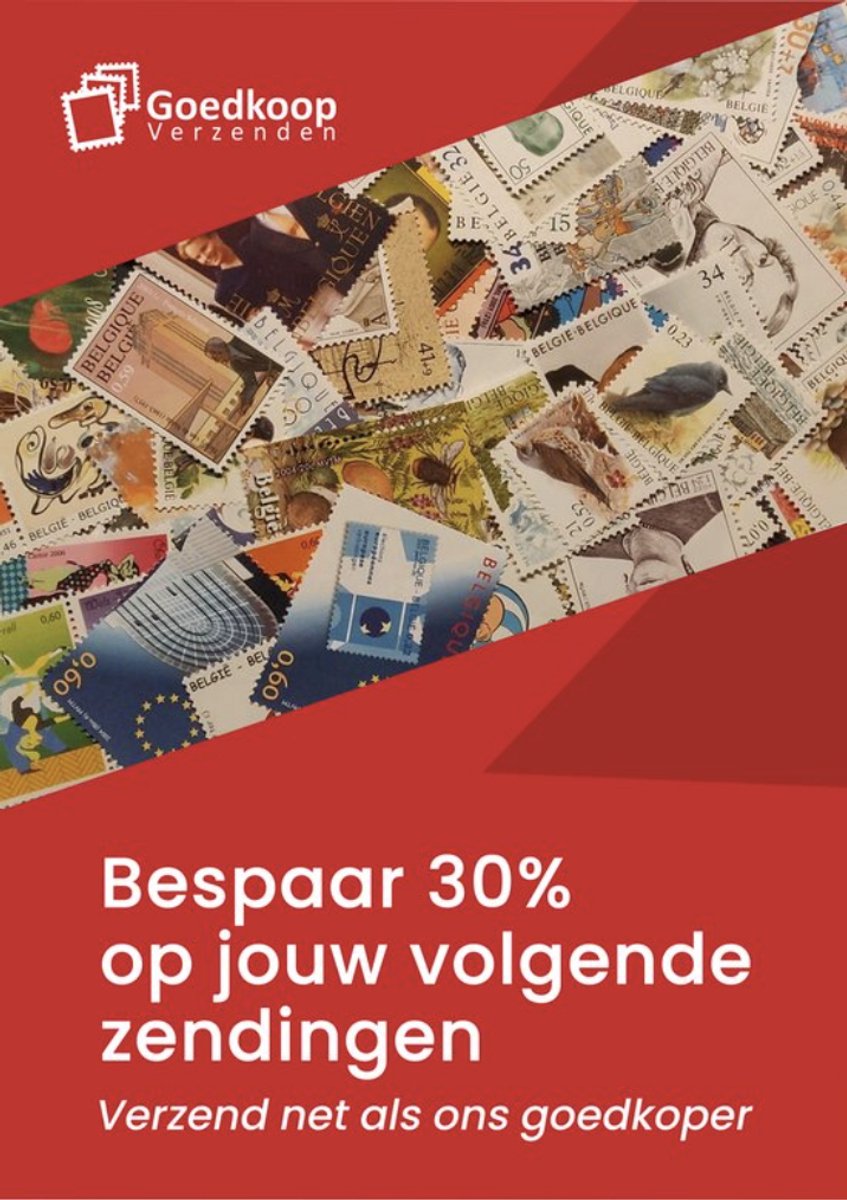 Postzegels Europa - Voor 10 Enveloppen - 30% Goedkoper Verzenden met Oude Belgische Frank en Euro Postzegels - Verzending van België naar gans Europa
