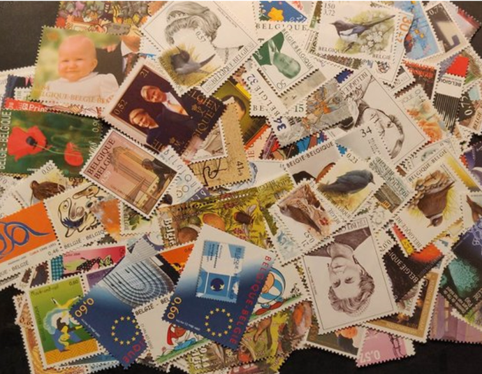 Bpost – €100 postzegels in € en Belgische frank