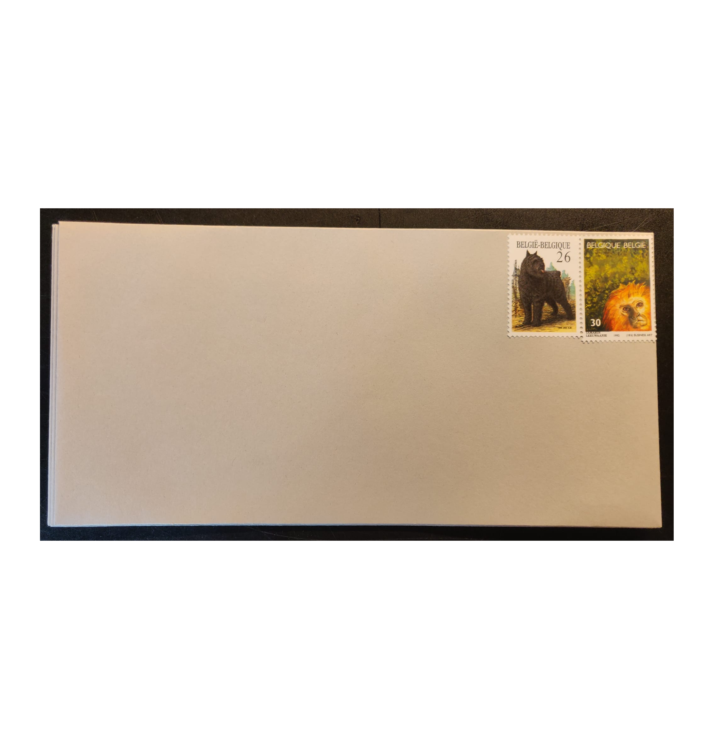 20 voorgekleefde C5 enveloppen – tarief BE1 – zonder venster